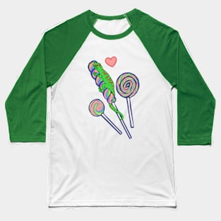 gecko pop Baseball T-Shirt